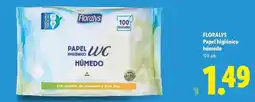 Lidl Floralys - papel higiénico húmedo oferta