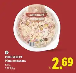Lidl Chef select - pizza carbonara oferta