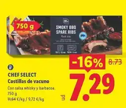 Lidl Chef select - costillas de vacuno oferta