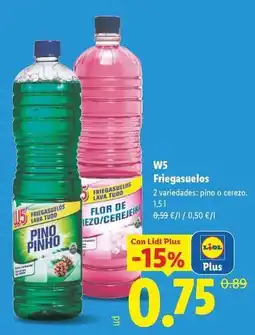 Lidl W5 - friegasuelos oferta