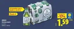 Lidl Argus - cerveza suave oferta