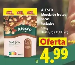 Lidl Alesto - mezcla de frutos secos tostados oferta