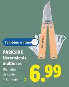 Lidl Parkside - herramienta multiusos oferta