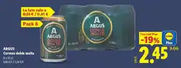 Lidl Argus - cervesa doble malta oferta