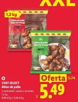 Lidl Chef select - alitas de pollo oferta