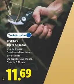 Lidl Fiskars - tijera de podar oferta