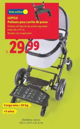 Lidl Lupilu - patinete para carrito de paseo oferta
