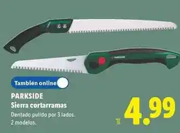 Lidl Parkside - sierra cortarramas oferta