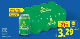 Lidl Argus - shandy oferta