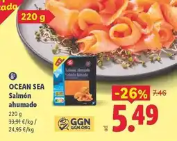 Lidl Ocean sea - salmon ahumado oferta