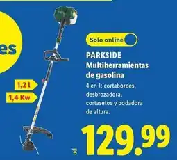 Lidl Parkside - multiherramientas de gasolina oferta