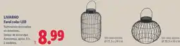 Lidl Livarno - farol solar led oferta