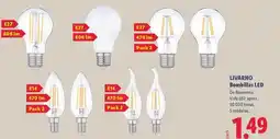 Lidl Livarno - bombillas led oferta