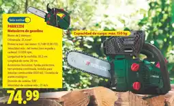 Lidl Parkside - mebosierra de gasolina oferta