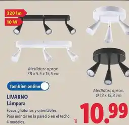 Lidl Livarno - lámpara led oferta
