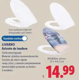 Lidl Livarno - asiento de inodoro oferta