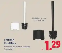 Lidl Livarno - escobillero oferta