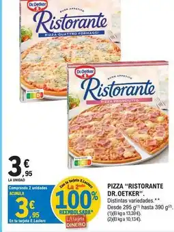 E.Leclerc Dr oetker - pizza ristorante oferta