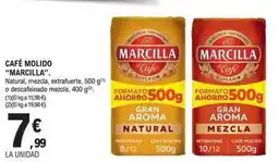 E.Leclerc Marcilla - cafe molido oferta