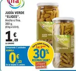 E.Leclerc Eliges - judia verde oferta