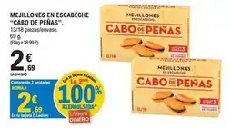 E.Leclerc Cabo de peñas - mejillones en escabeche oferta