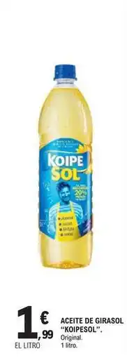 E.Leclerc Koipesol - aceite de girasol oferta
