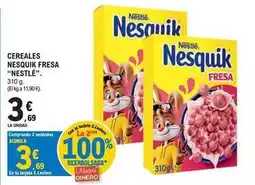 E.Leclerc Nestlé - cereales nesquik fresa oferta