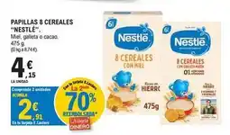 E.Leclerc Nestlé - papillas 8 cereales oferta