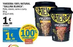 E.Leclerc Gallina blanca - yakisoba 100% natural oferta