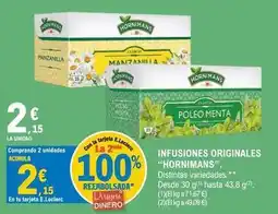 E.Leclerc Hornimans - infusiones originales oferta