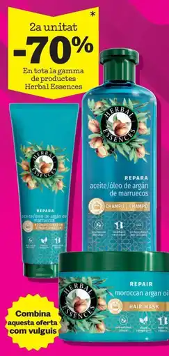 Sorli Herbal Essences en tota la gamma de productes oferta