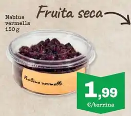 Sorli Nabius vermells oferta
