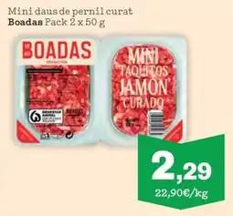 Sorli Boadas mini taquitos jamon curado oferta