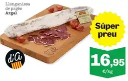Sorli Argal llonganissa de pagès oferta