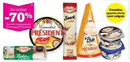 Sorli President en tota la gamma de formatges oferta