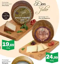 Sorli Don Julio formatge d'ovella curat oferta