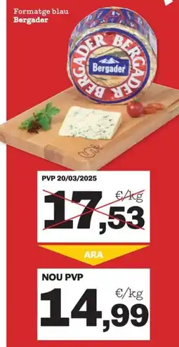 Sorli Bergader formatge blau oferta