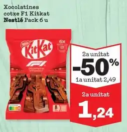 Sorli KitKat cotxe F1 oferta