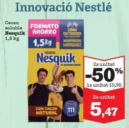 Sorli Nesquik cacao soluble oferta