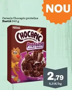 Sorli Nestlé Chocapic proteína oferta
