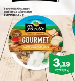 Sorli Florette barqueta gourmet amb nous i formatge oferta