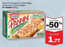 Sorli Dr.Oetker pannini jamón y queso oferta