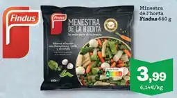 Sorli Findus menestra de la huerta oferta