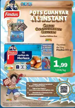 Sorli Findus varitas de Merluza oferta