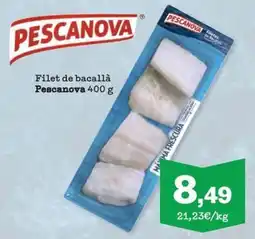 Sorli Pescanova filet de bacallà oferta