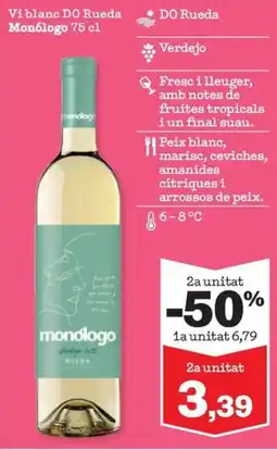 Sorli mondologo vi blanc DO Rueda oferta