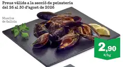 Sorli Musculos de Galicia oferta