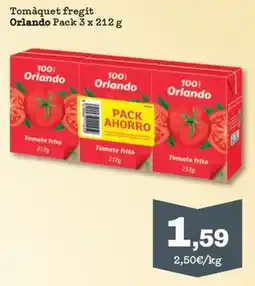 Sorli Orlando tomàquet fregit oferta