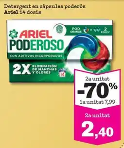 Sorli Ariel detergent en capsules poderos oferta