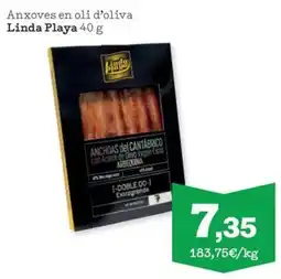 Sorli Linda Playa anxoves en oli d'oliva oferta
